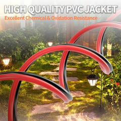 16 Gauge Wire, 16AWG Automotive Electrical Wire 50FT 2 Conductor Red Black 12V/2
