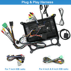 For Jeep Wrangler 2007-2017 Car Stereo Apple CarPlay Android 13 Radio GPS Navi