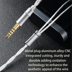 Balanced Cable for Meze99 Classics – 4.4mm to Dual 3.5mm