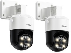 ZOSI 4K 8MP PoE IP Pan/Tilt Add-on Security Camera Outdoor Person Vehicle Detect