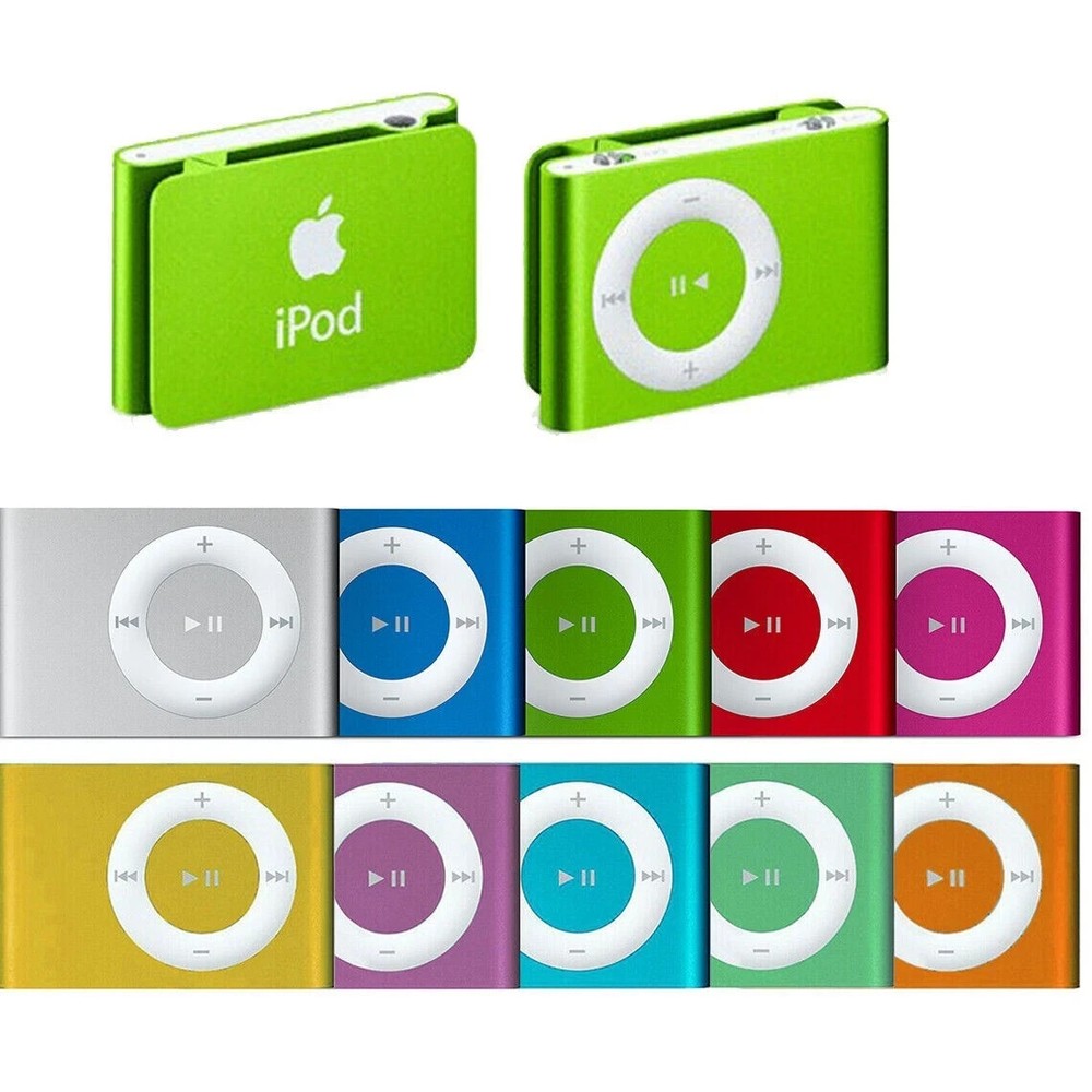 Apple iPod Shuffle 2nd 4th 1GB & 2GB – Any Color + Gen Fast Shipping NEW BATTERY