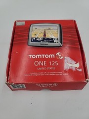 TomTom One 125 (United States) Portable GPS Car Navigation System, 3’5” SCREEN