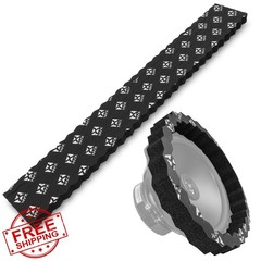 NVX UNIFRING 6 Piece Universal Self-Adhesive Foam Speaker Ring Baffle Kit – 1…