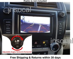 Backup Camera Kit For Toyota Camry, Prius, Rav4, Corolla 2012, 2013, 2014