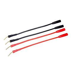 Pin Plugs to 4mm Female Banana Jack Speaker Audio Cable, 6 Inches Banana Plug…