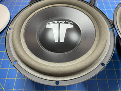 Old School Pair JL Audio VRC 8W0-4 Speakers 8″ Subwoofers USA 4 ohm NICE