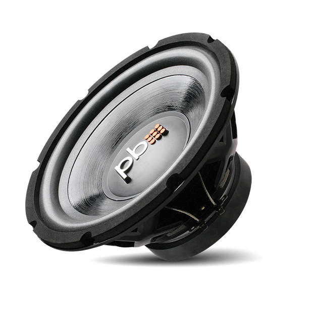 Powerbass PS-10 Stamped Steel Basket 10″ 225W-RMS 450W-MAX Single 4-Ohm Woofer