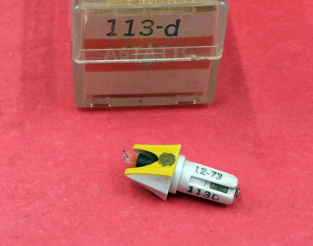 Electro-Voice EV 107D for 107 108D CARTRIDGE NEEDLE STYLUS replaces Astatic 113D
