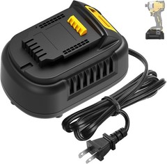 500W AC 110V to DC 20V Converter Wired Plug for Dewalt 20V 18V Cordless Tools