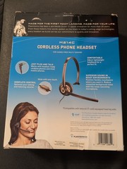 Plantronics M214C Noise Cancelling Telephone Headset Single Ear Boom 2.5mm Plug