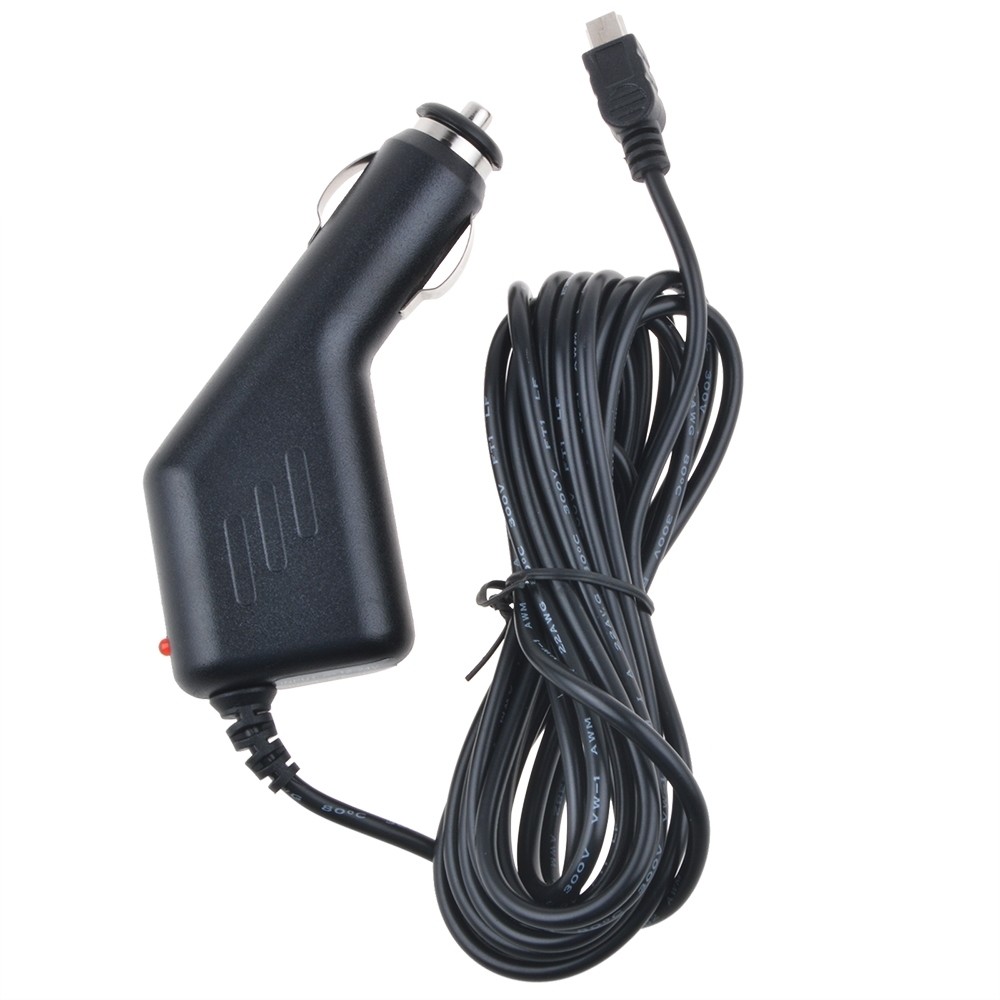 10ft Auto Mini USB GPS Car Charger Adapter Power Cable 12V-24V to DC 5V 1.5A