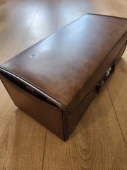 Vintage 8 Track Tape Storage Case + 28 Tapes some sealed ~Lot~