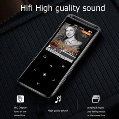 Bluetooth 5.0 MP3 Player HiFi Lossless Sound FM Radio Music Voice Recorder USA