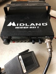MIDLAND 77-113 120 CHANNEL CB RADIO Weather Max II Transceiver