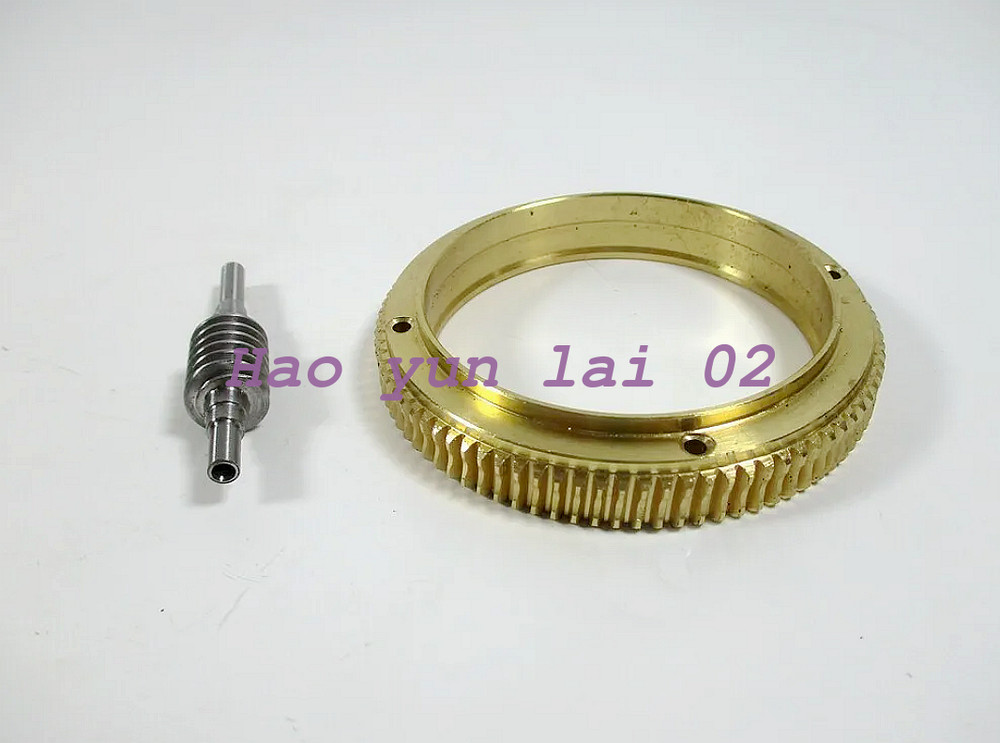 1 set of outer diameter: 72mm 0.8M-90T worm gear ratio 1:90