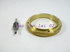 1 set of outer diameter: 72mm 0.8M-90T worm gear ratio 1:90