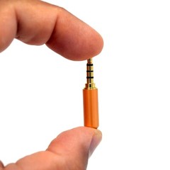 (2-PACK) 3.5mm Male Metal Audio Jack Plug Repair headphone Soldering 3-4 POLE