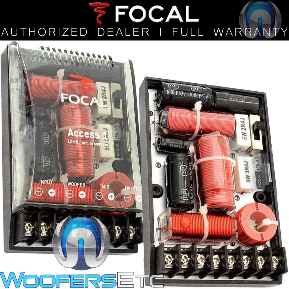 PAIR FOCAL A3-XO PRO 3-WAY PASSIVE CROSSOVERS FOR TWEETERS MIDS MID-WOOFERS NEW