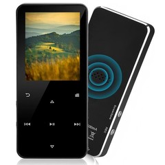 MP3 Player Support 128GB Bluetooth Lossless Music FM Radio Recorder Sport US