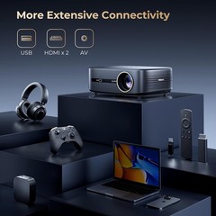 4K Support Projector WiFi6 Bluetooth NetfIix DoIby Auto Focus 1080p Home Theater