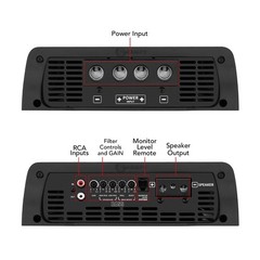 [US SELLER] Taramps THE BIG BOSS 5 BASS 1 Channel 5000 Watts 0.5 ~ 2 Ohms BLACK