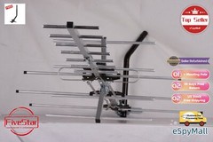 Heavy Duty Yagi Outdoor TV Antenna 300 Mile for All-Weather Performance