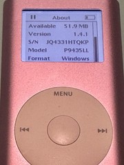 [PINK] Apple iPod mini 1st Gen A1051/M9435LL 4GB Tested Works – Read Description