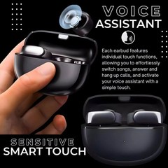 Ultra Open Earbuds True Wireless Open Earbuds – Black White USA ！