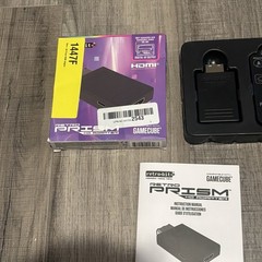 Prism HDMI Adapter for GameCube – AV to HDMI Converter/Upscaler for 1080P Sup…