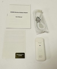 Wireless HDMI Display Dongle Adapter, 4K Decode 1080P@60Hz Wireless Plug & Play