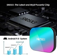 Android 9.0 TV Box 4GB RAM 64GB ROM TV Box HK1 Box Amlogic S905X3 64-bit wifi