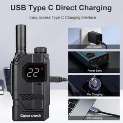 Long Range Walkie Talkies Retevis RT22 Two Way Radios Vox For Hospital/School