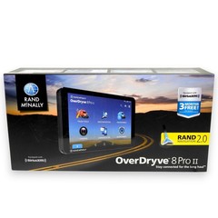 Rand McNally OverDryve 8 Pro II Truck GPS w/ Dash Cam and Extra Accessories