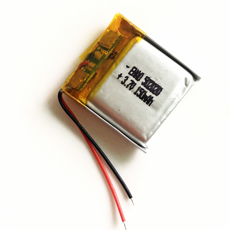 3.7V 502020 150mAh Lipo Polymer Rechargeable Battery For Camera Smart Watch GPS