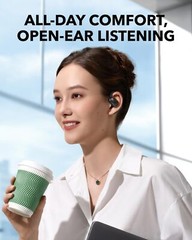 Soundcore AeroFit 2 Open-Ear Headphones Hi-Res Bass Adjustable Ear Hooks|Refurb