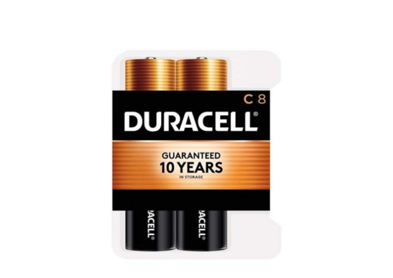 Duracell Coppertop C Alkaline Batteries 8-Pack | MN14RT8Z | 1.5V Long-Lasting c8