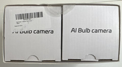 AI Bulb Indoor Camera CP21 Set of 2 New in Box