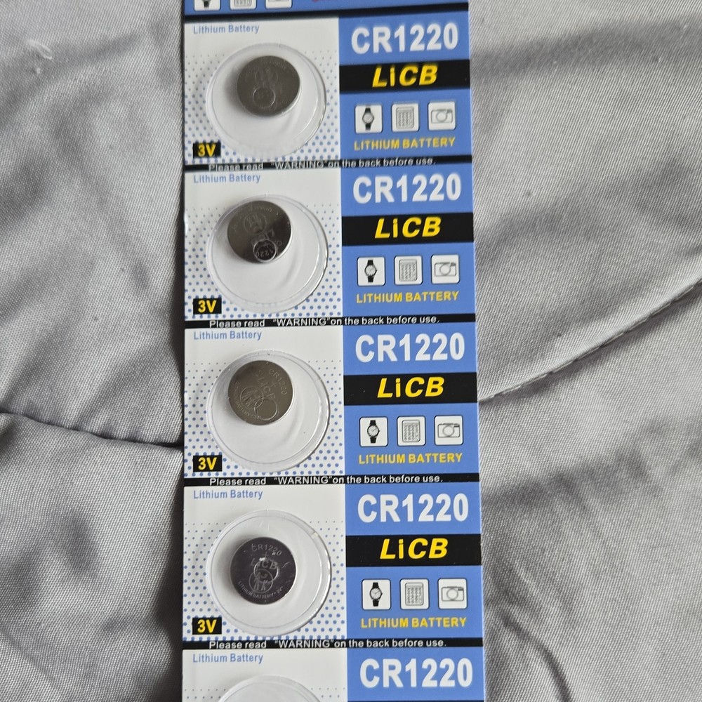 LiCB CR1220 3V Lithium Coin Cell Battery for Low Drain Devices