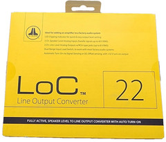 JL Audio LoC-22 Fully Active 2-Channel Speaker Level to Line Output Converter