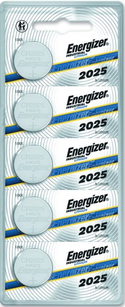 Ten (10) Energizer CR2025 155mAh 3V Lithium LiMnO2 expires 2030