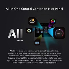 SONOFF NSPanel Smart Home WiFi Smart Scene Wall Switch Works with Alexa & Google