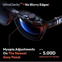 VITURE Pro XR/AR Glasses – 135″ – 120 Hz Full HD Ultra Clarity Display