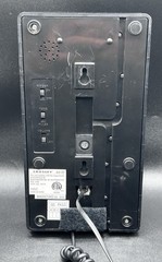 Crosley wall phone. Model CR55.Black, push button. Landline Excellent
