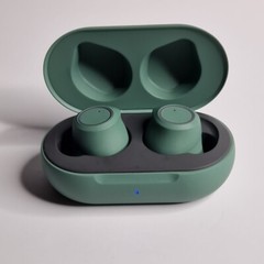 Zebra Wireless Bluetooth Earbuds Headphones 3026967 In Magnetic Charging Case