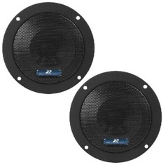 Power Acoustik XPS104 4″ Midrange Speaker, 60W RMS/120W Max, 4 Ohm *2 Pack*