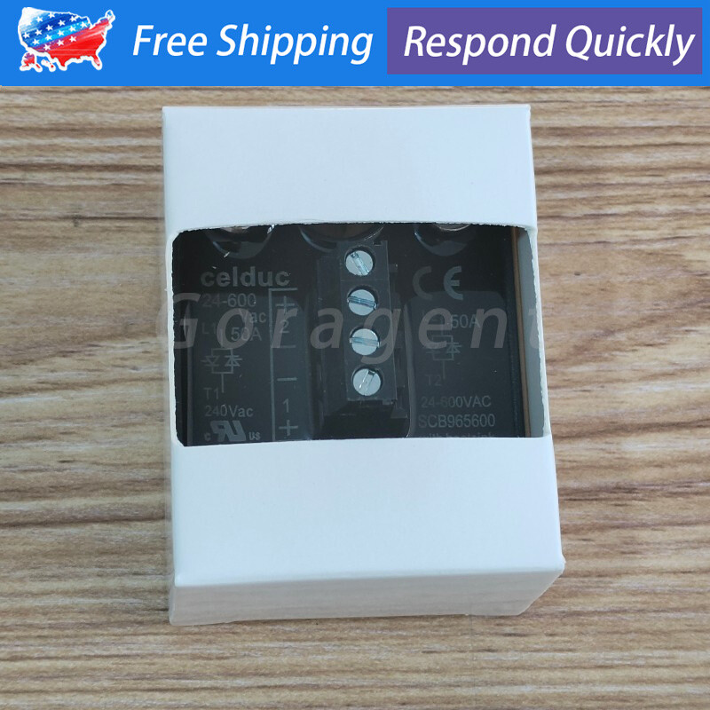 New In Box FOR Celduc SCB965600 solid state relay 50A