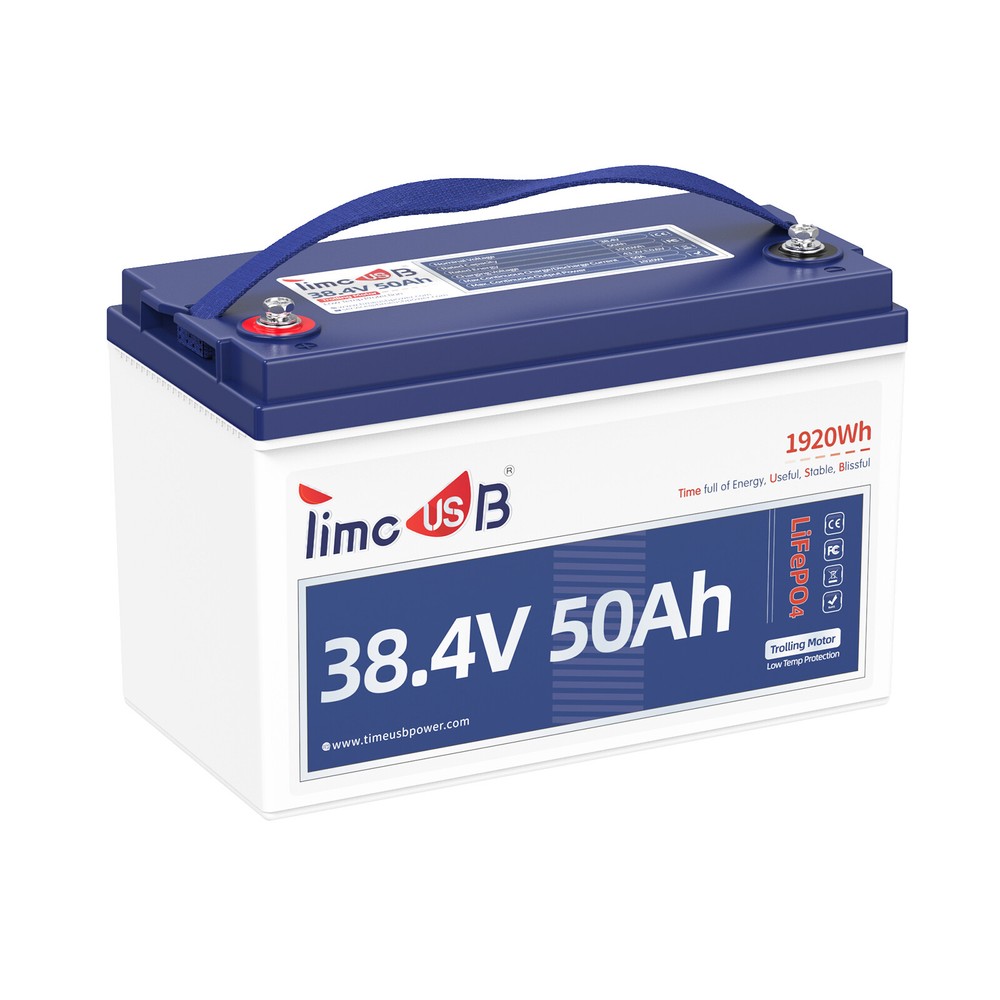 Used 36V 50Ah Lithium Battery With Low-Temp Cutoff Protection For TrollingMotor