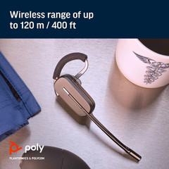 Poly Plantronics CS540 Wireless Convertible Headset DECT HD Noise Cancelling Mic