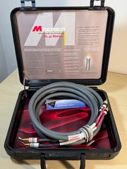 Monster Cable Mseries M1.4s Bi-wire Speaker Cable 10’/3m Bi-wire + Case