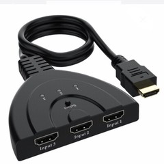 1 To 3 HDMI Port Switch Switcher Splitter Selector HUB Box Bose HDTV 1080P Xbox